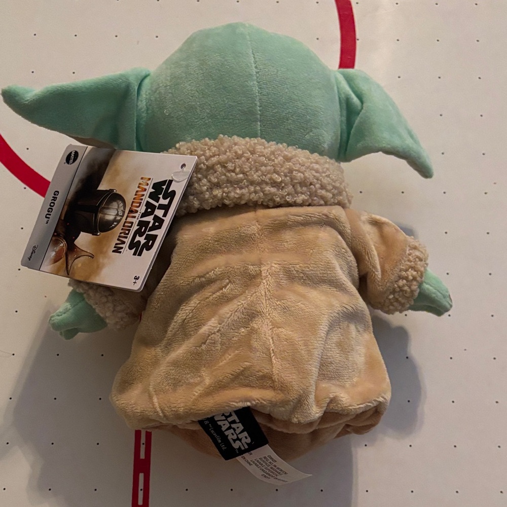Disney Grogu Plush - Light Green and Tan NWT - Picture 2 of 2